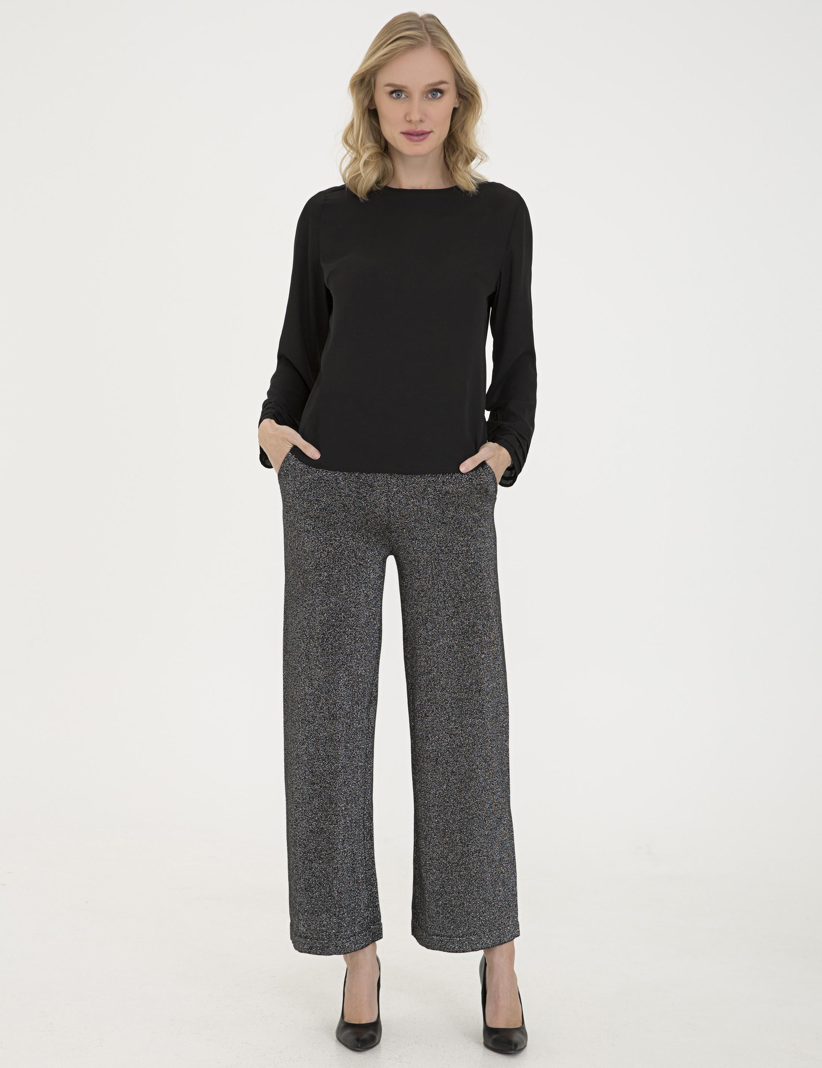 Siyah Uzun Kollu Bluz