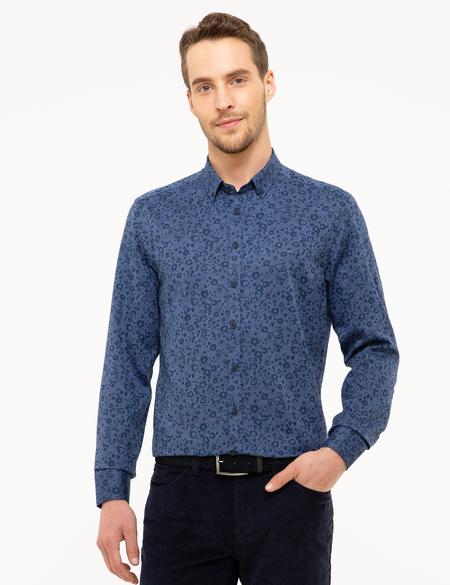 Lacivert Slim Fit Gömlek - 50209558001