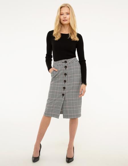 Siyah Dokuma Etek - 50209377032