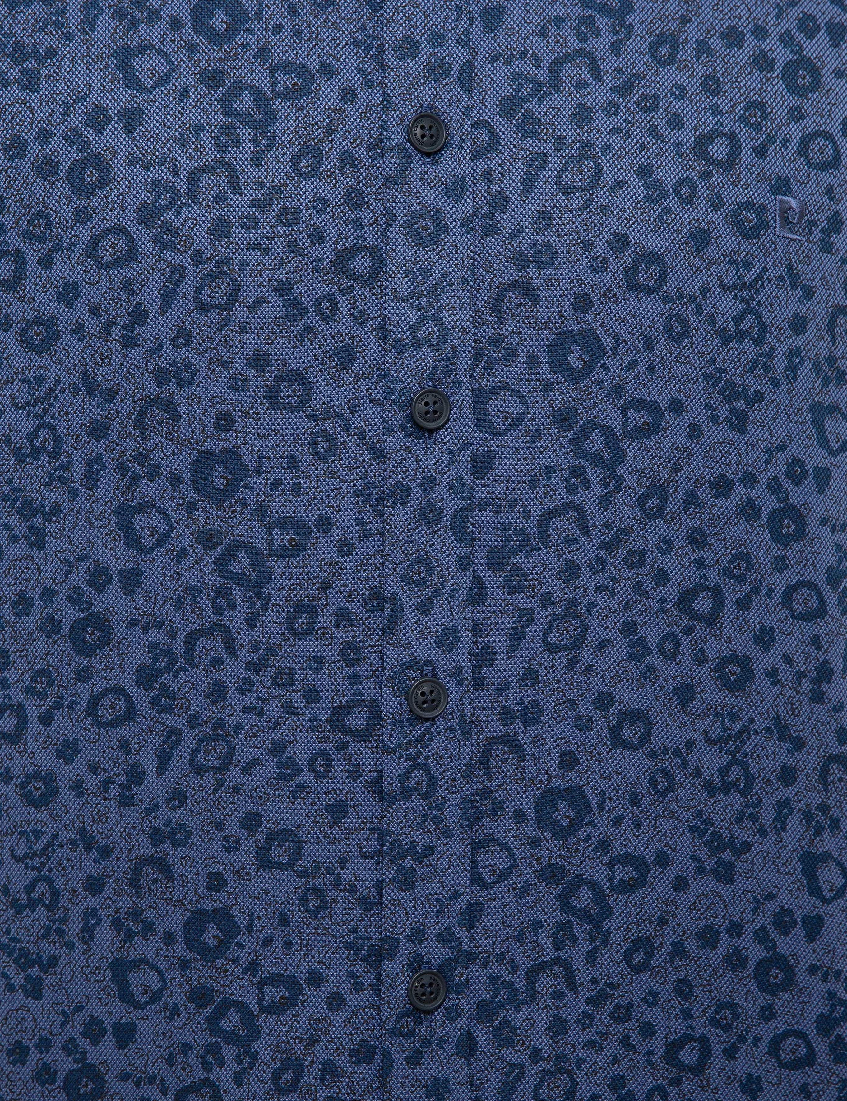 Lacivert Slim Fit Gömlek