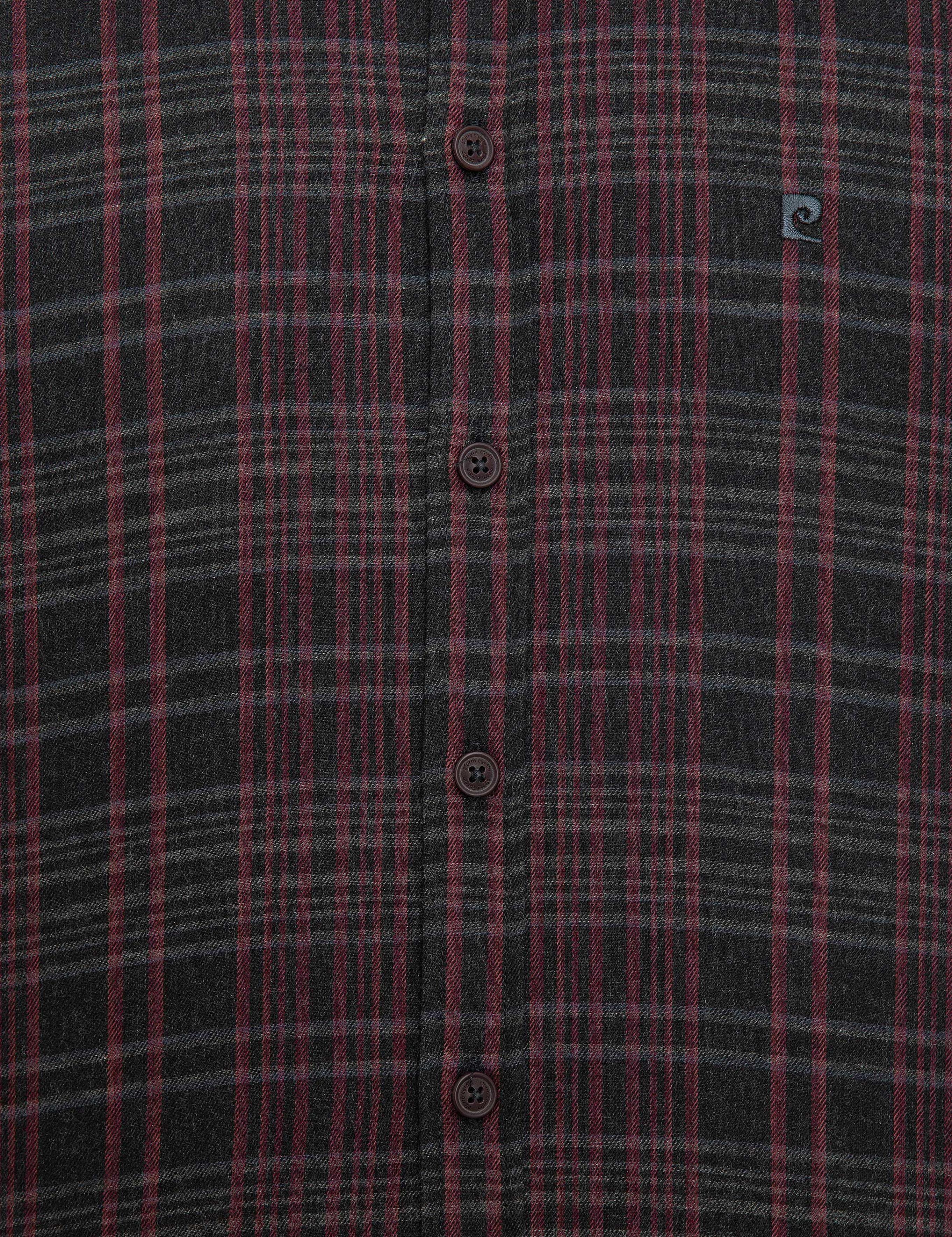 Bordo Slim Fit Gömlek