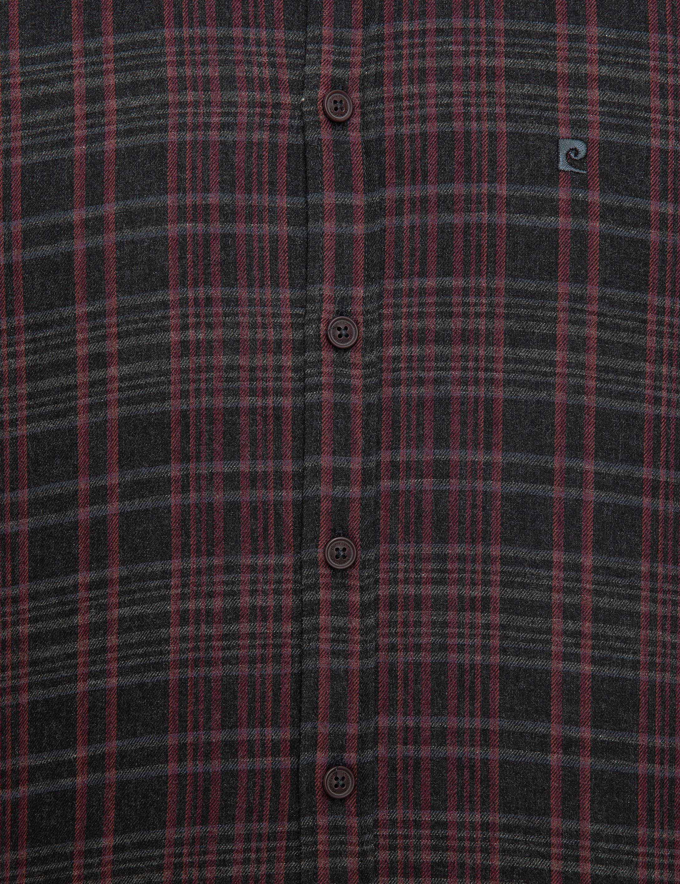Bordo Slim Fit Gömlek
