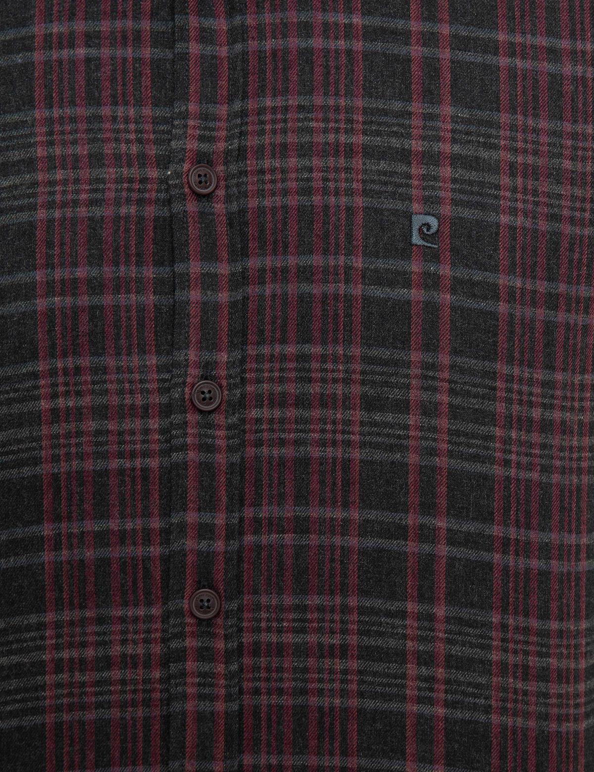 Bordo Slim Fit Gömlek - 50209651026