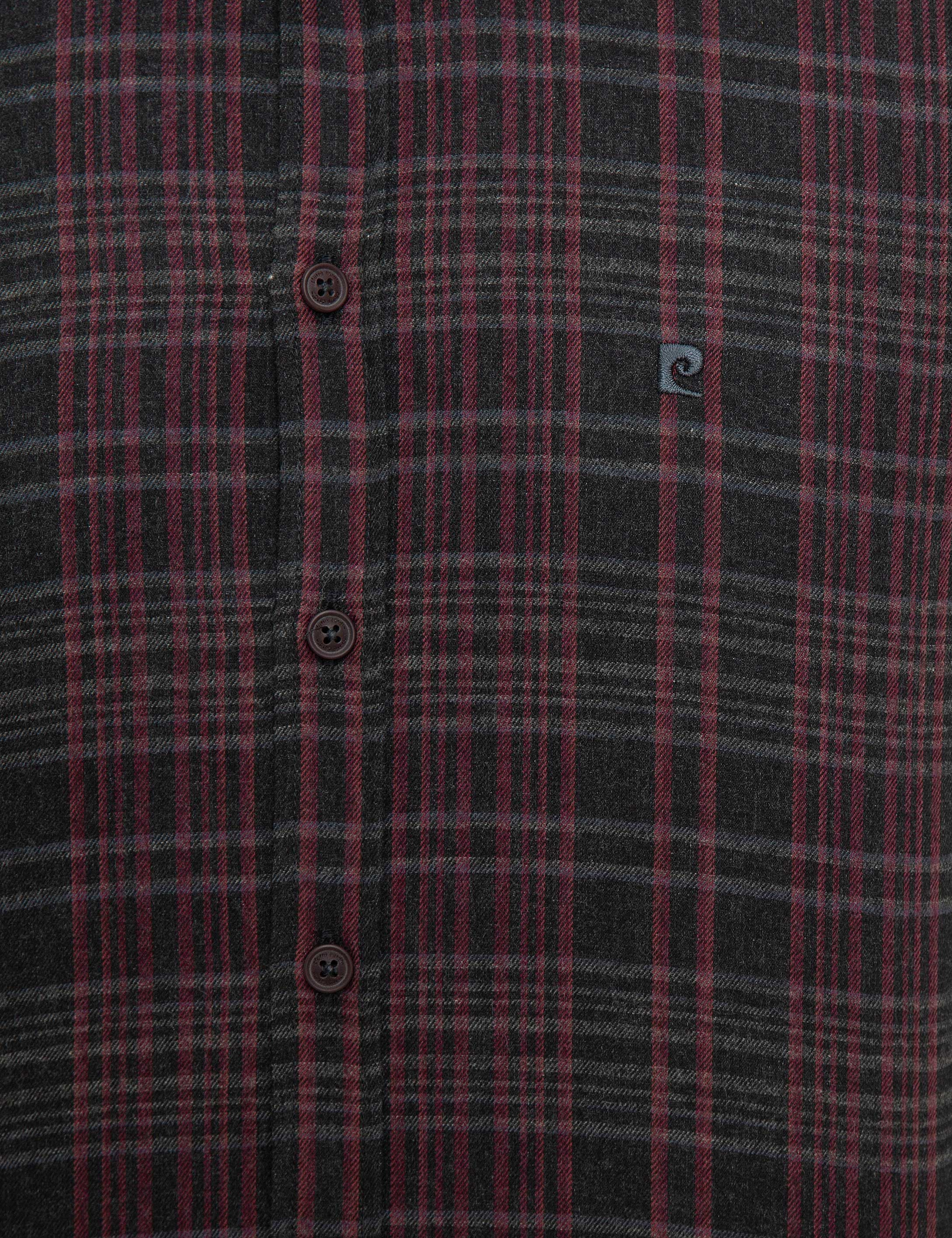 Bordo Slim Fit Gömlek - Image 5