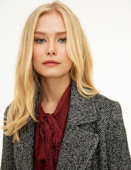 Koyu Gri Standart Fit Kaban - 50209772001