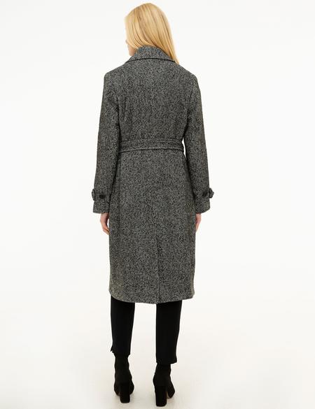 Koyu Gri Standart Fit Kaban - 50209772001