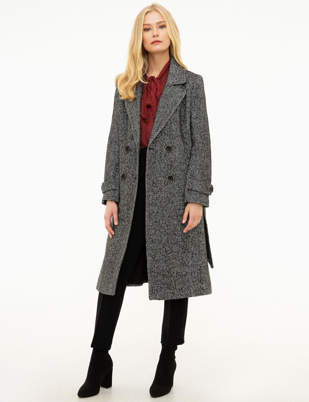 Koyu Gri Standart Fit Kaban