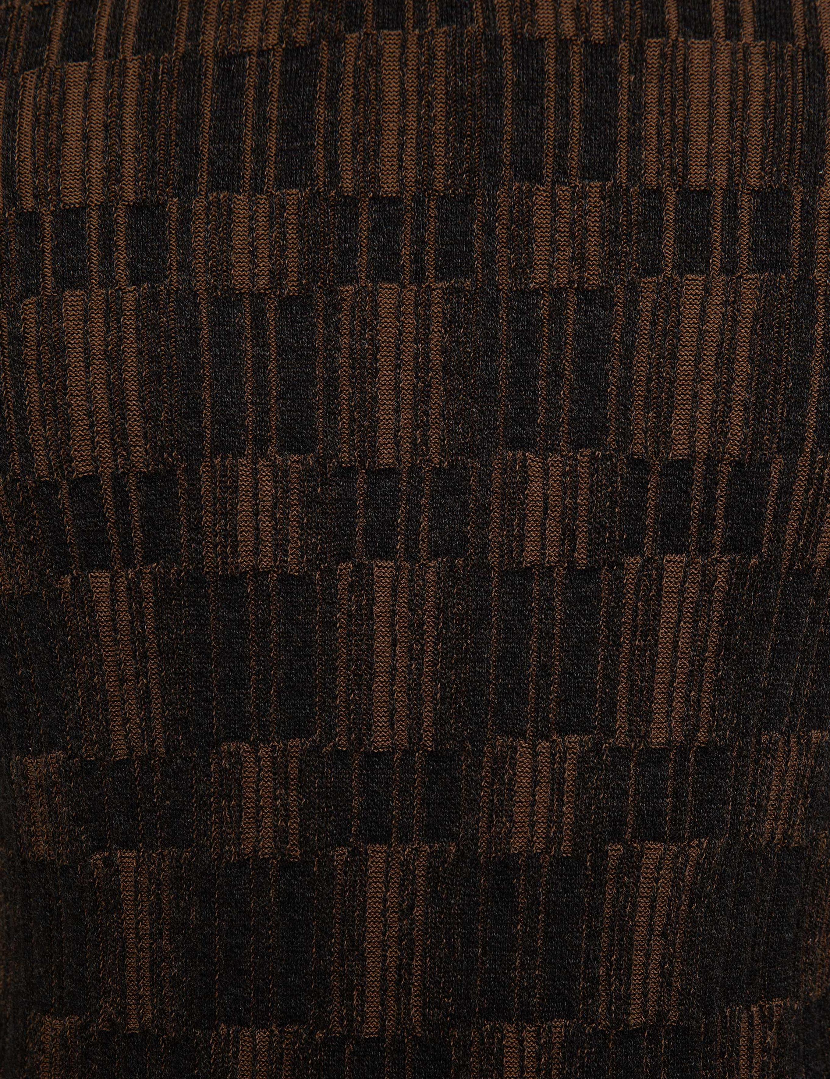 Antrasit Melanj Slim Fit Triko Kazak