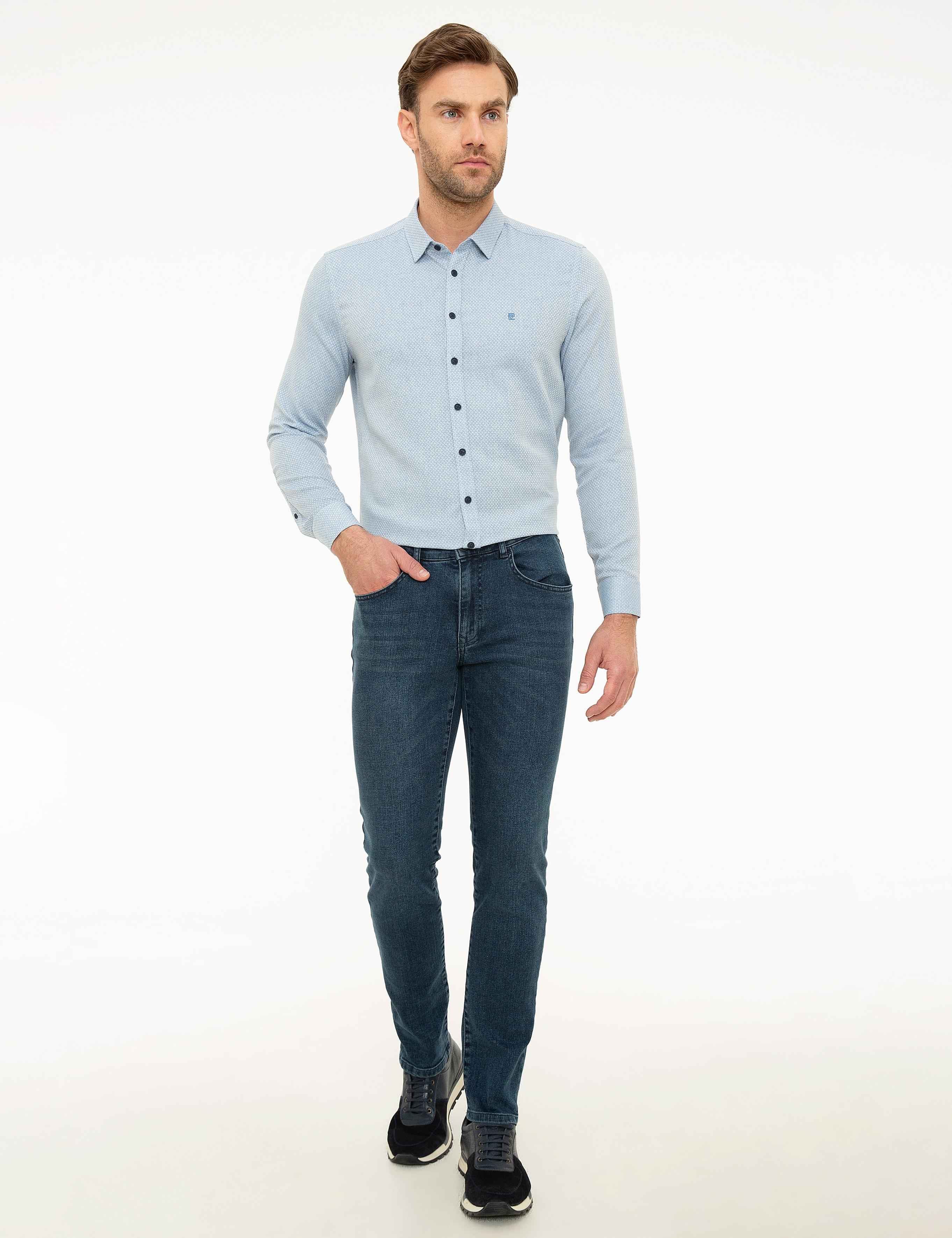 Koyu Mavi Slim Fit Jean Pantolon