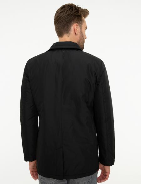 Siyah Standart Fit Kaban - 50212077001