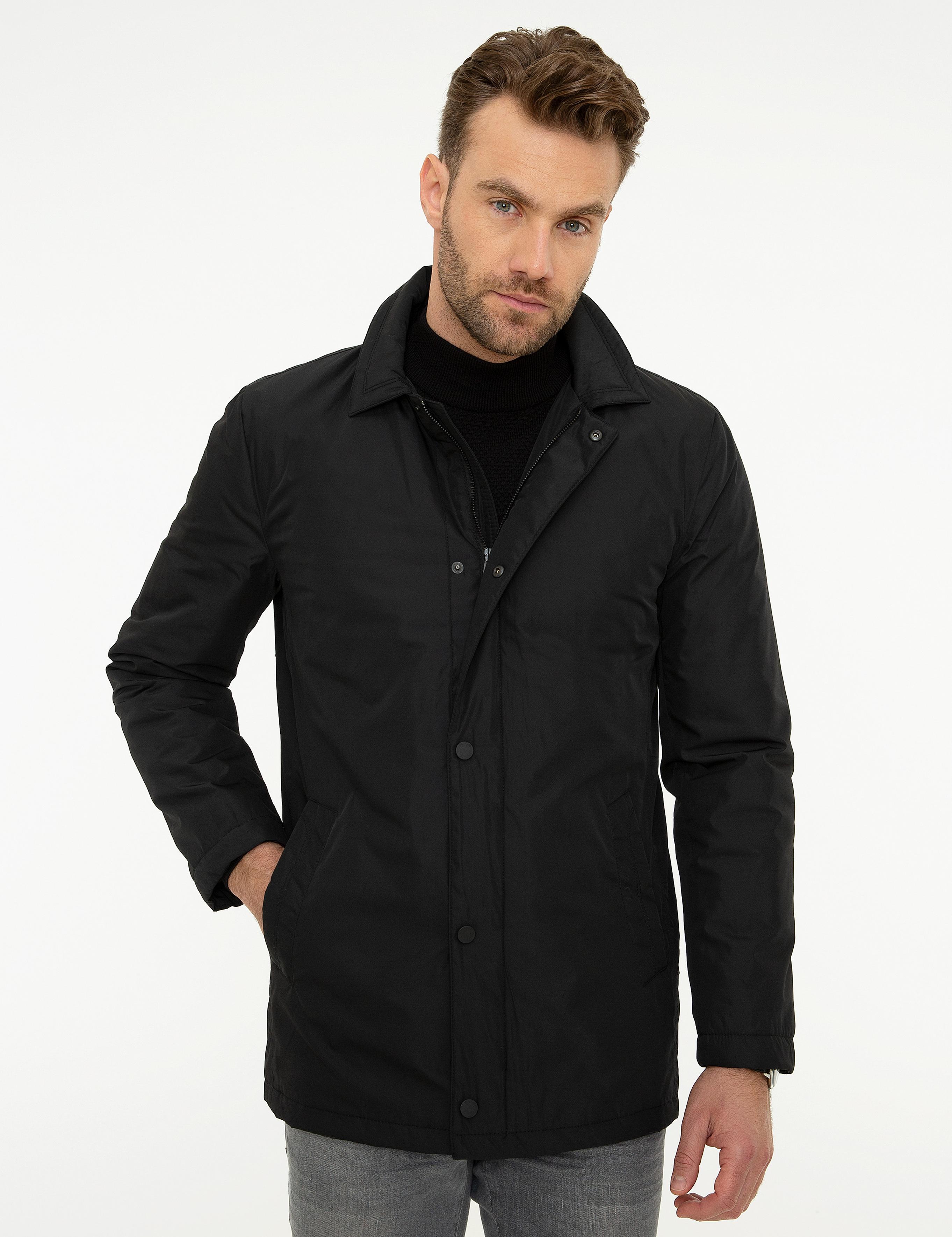 Siyah Standart Fit Kaban