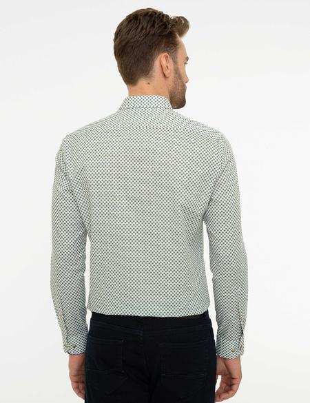 Slim Yeşil Gömlek - 50209354014