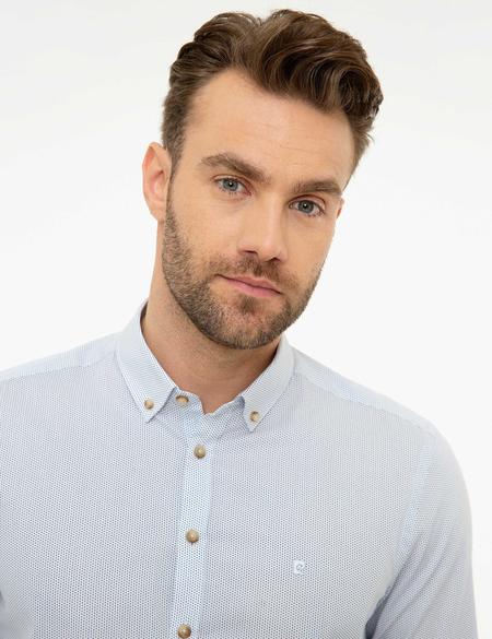 Lacivert Slim Fit Uzun Kollu Gömlek - 50209360005