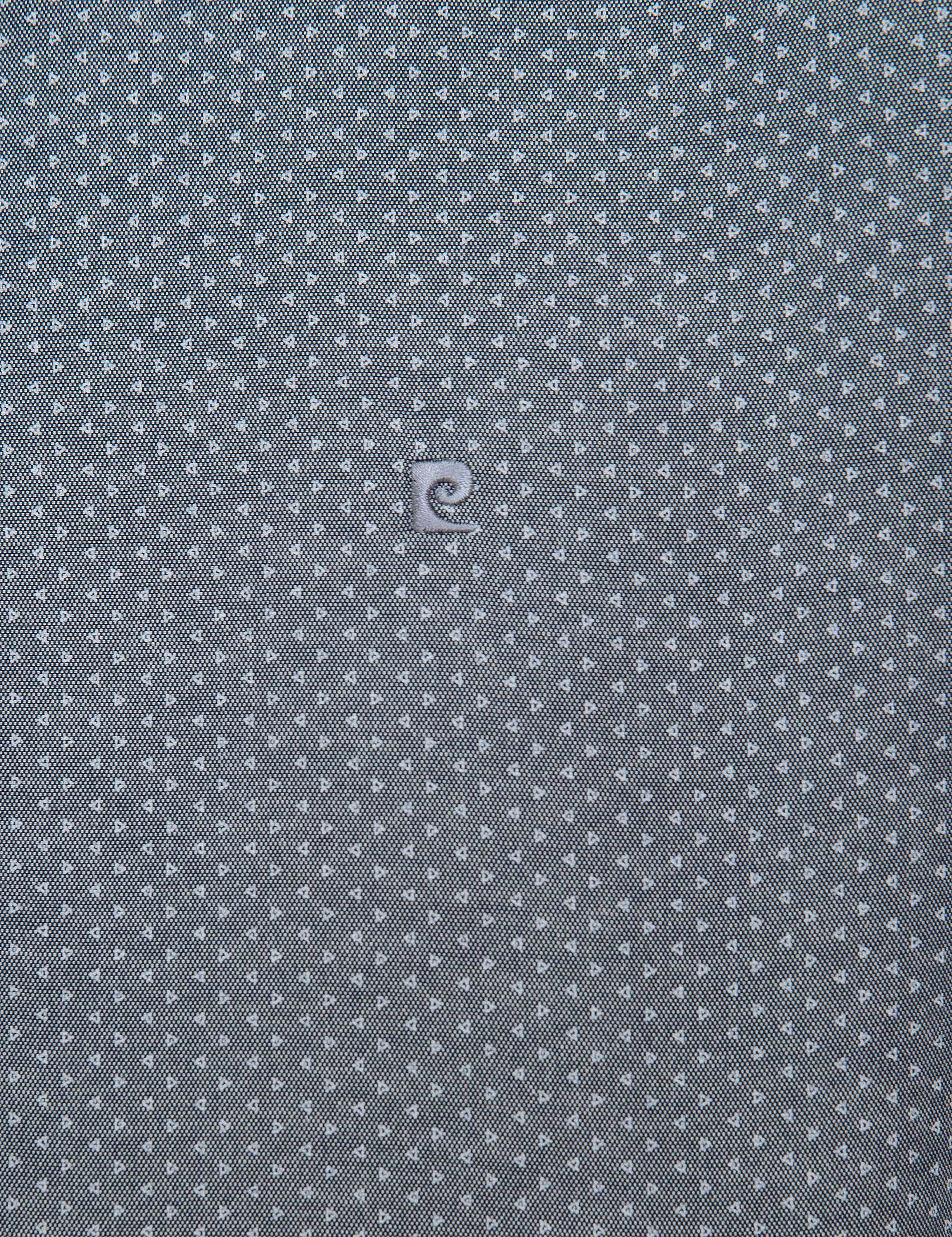 Lacivert Slim Fit Uzun Kollu Gömlek