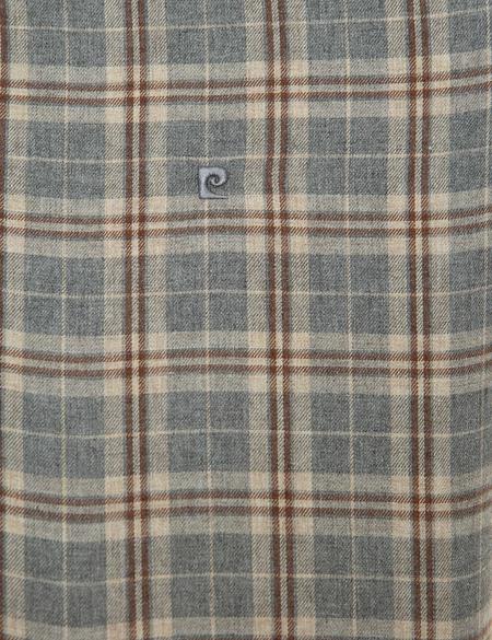 Gri Slim Fit Gömlek - 50209647003