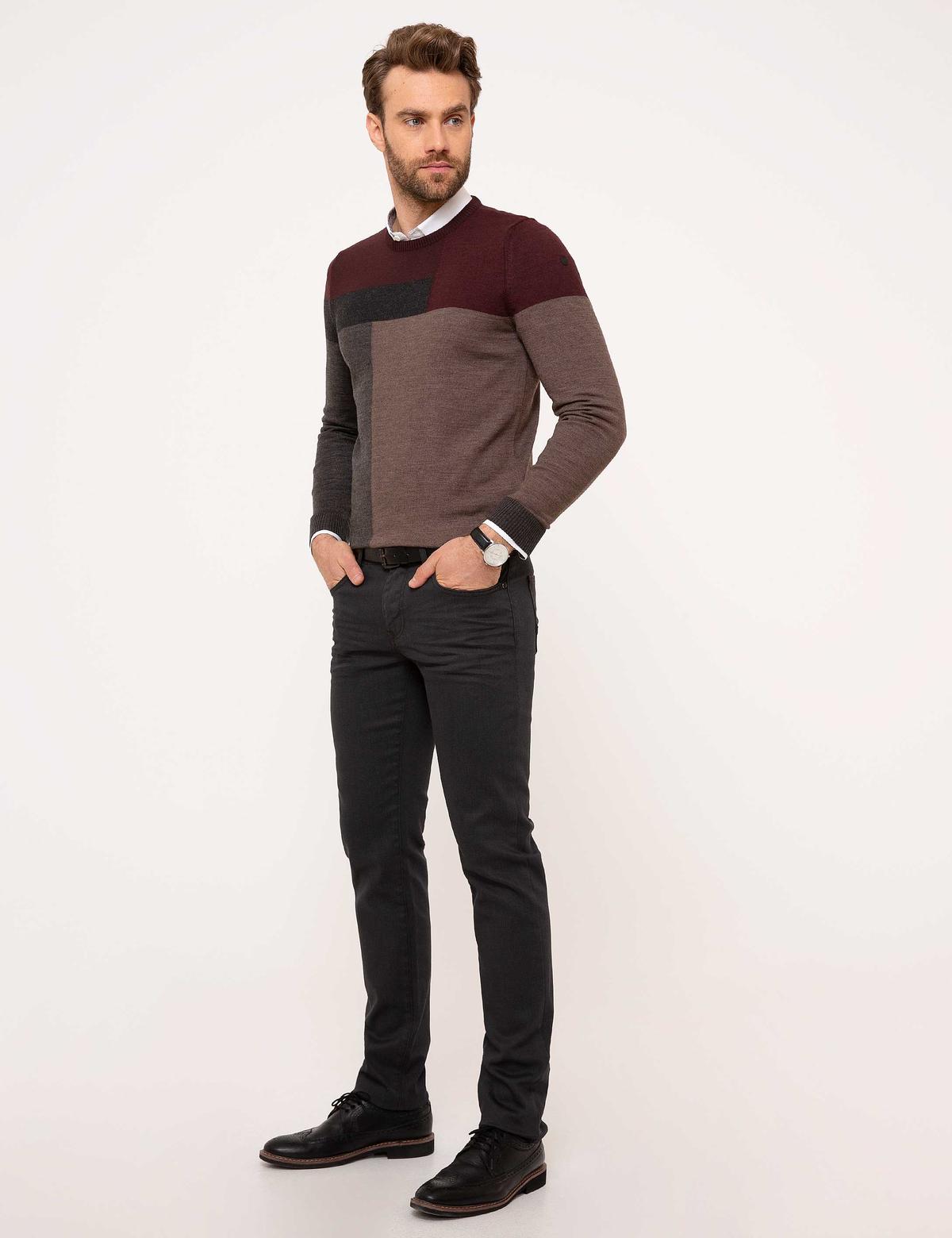 Gri Slim Fit Jean Pantolon - 50211955011