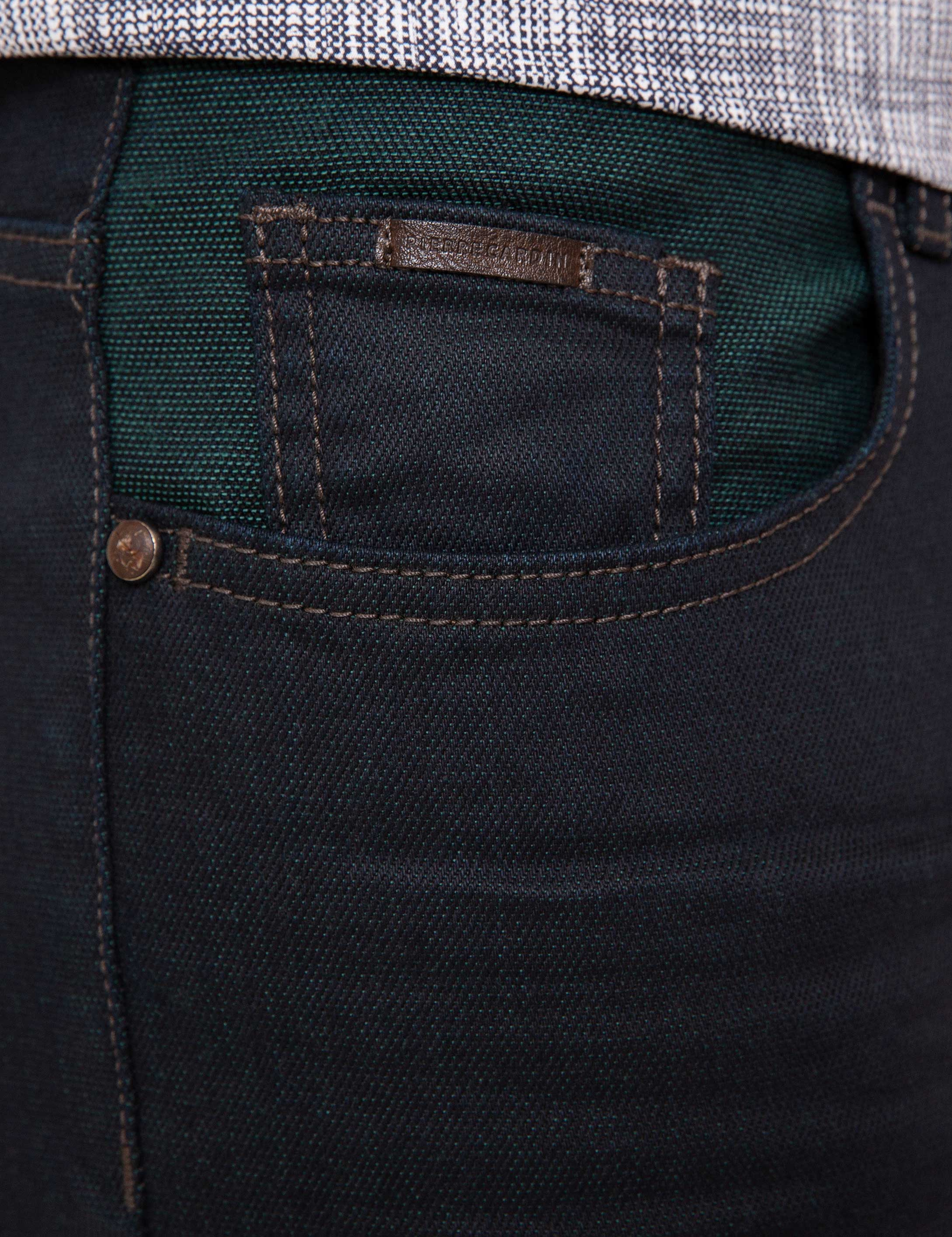 Yeşil Slim Fit Jean Pantolon - Image 4
