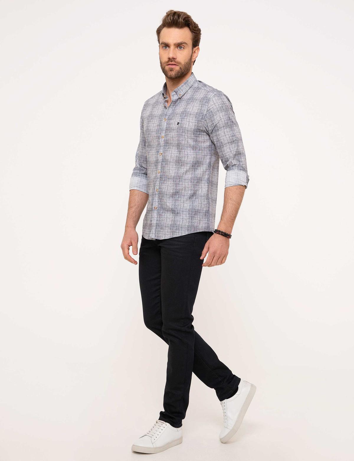 Yeşil Slim Fit Jean Pantolon - 50211955030