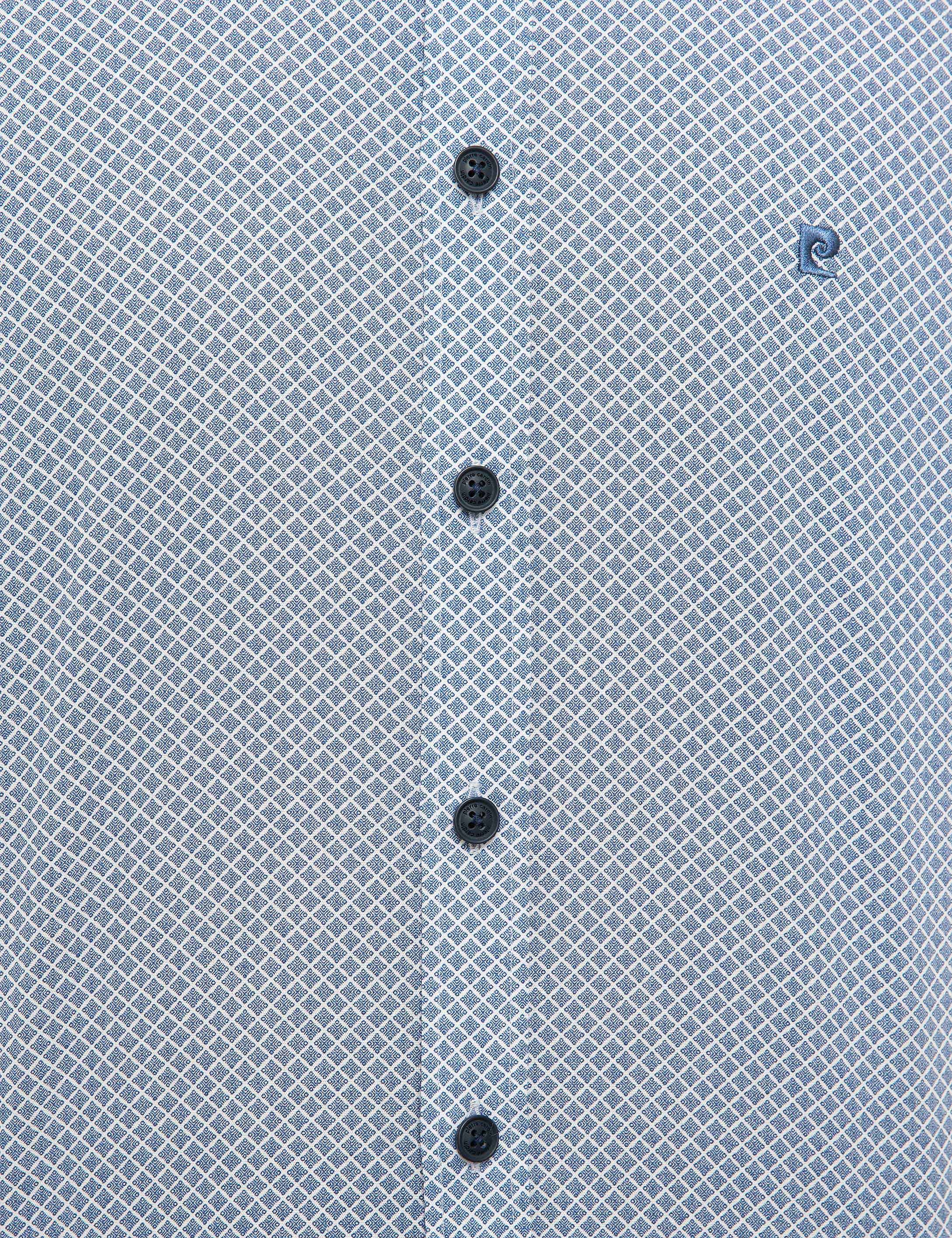 Lacivert Slim Fit Gömlek - Image 6