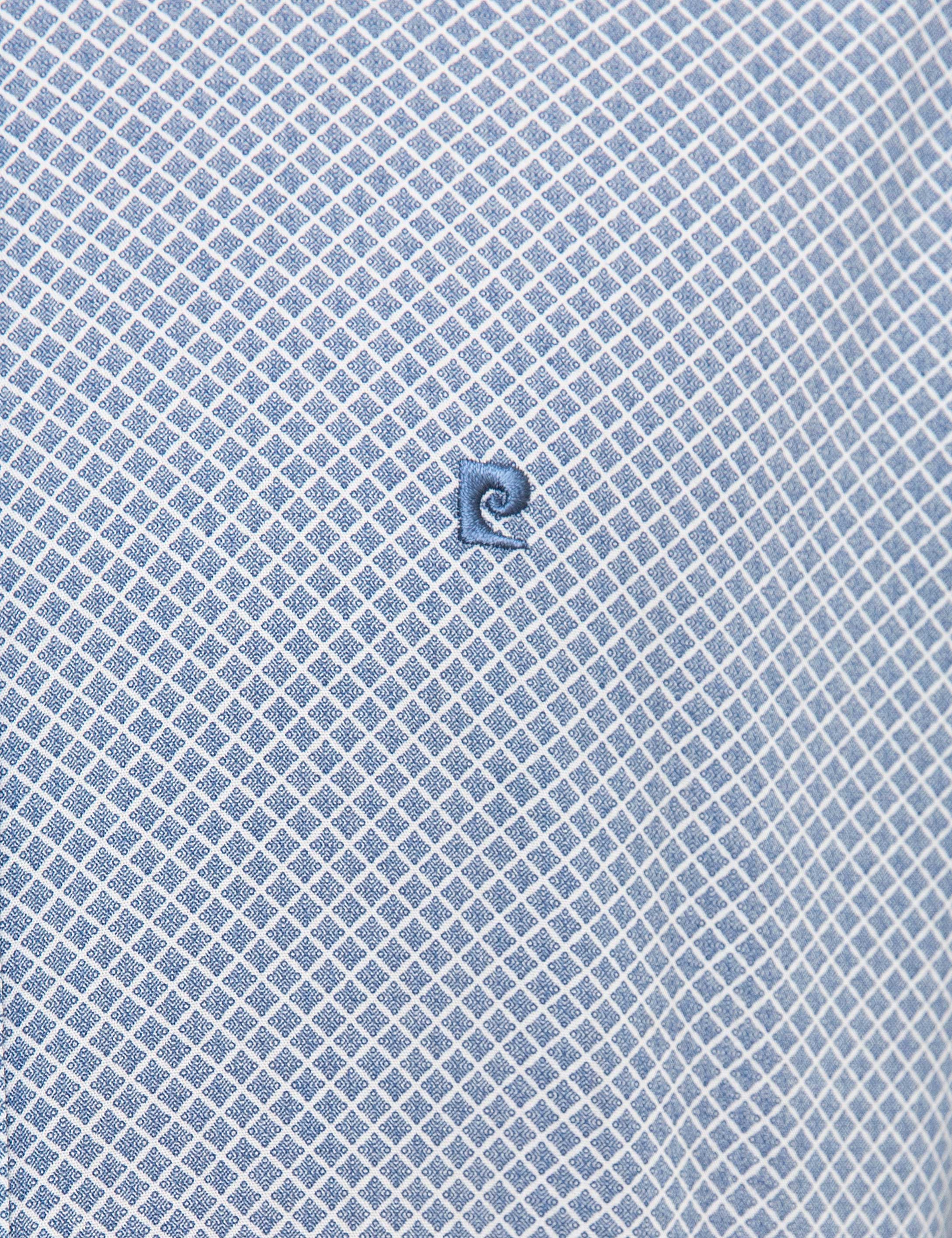 Lacivert Slim Fit Gömlek - Image 5