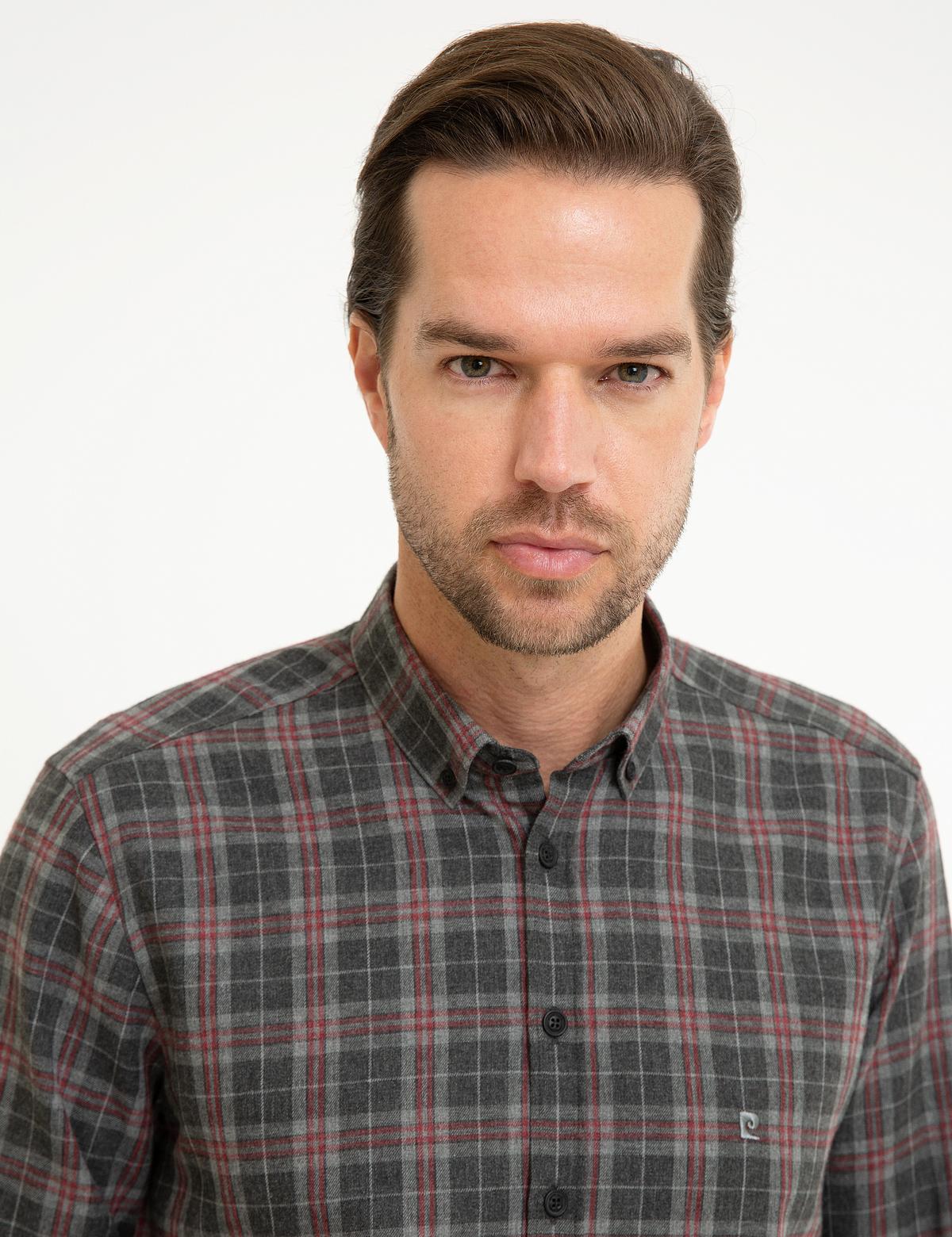 Siyah Slim Fit Gömlek - 50209647013