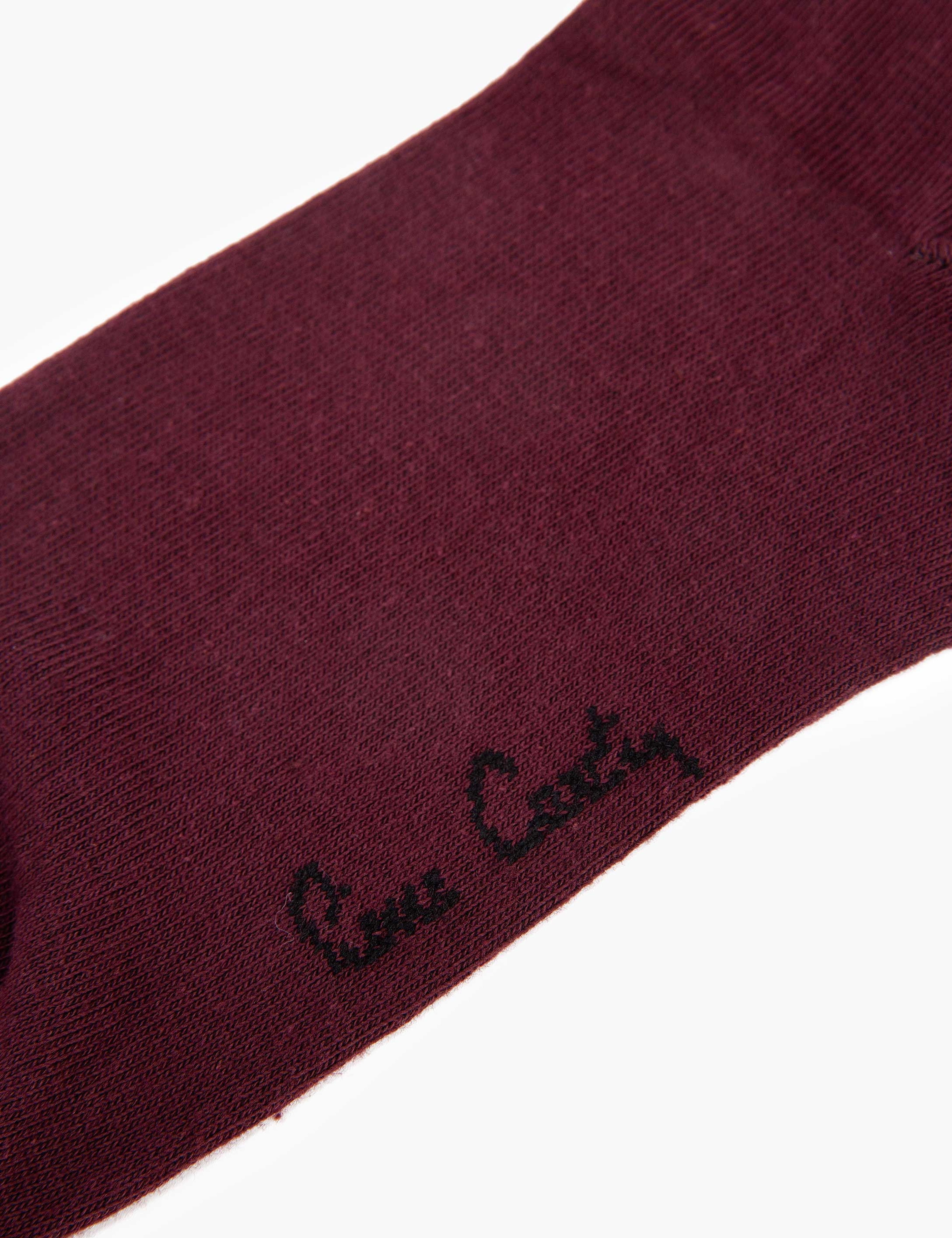 Bordo Çorap