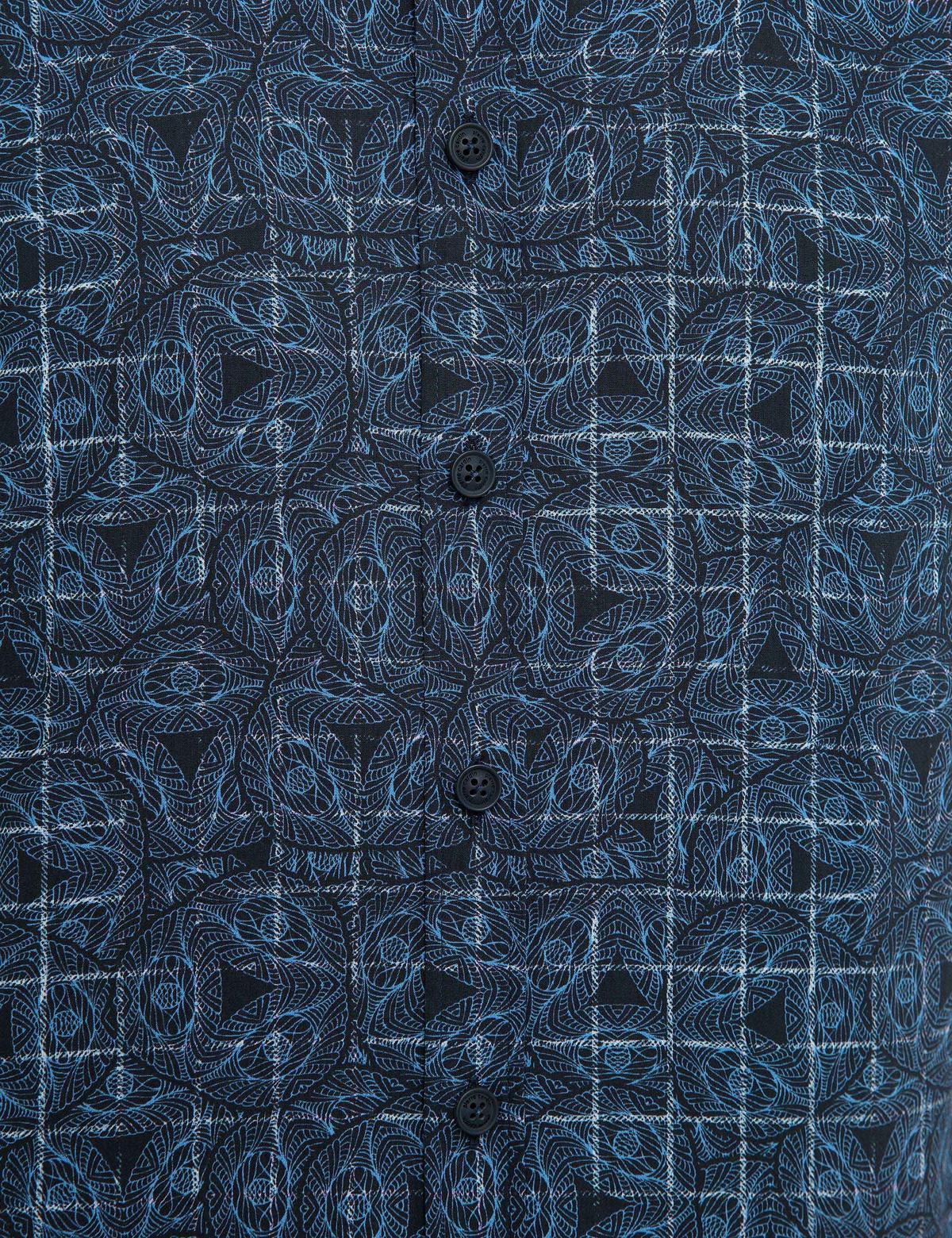 Lacivert Slim Fit Gömlek - 50209609028