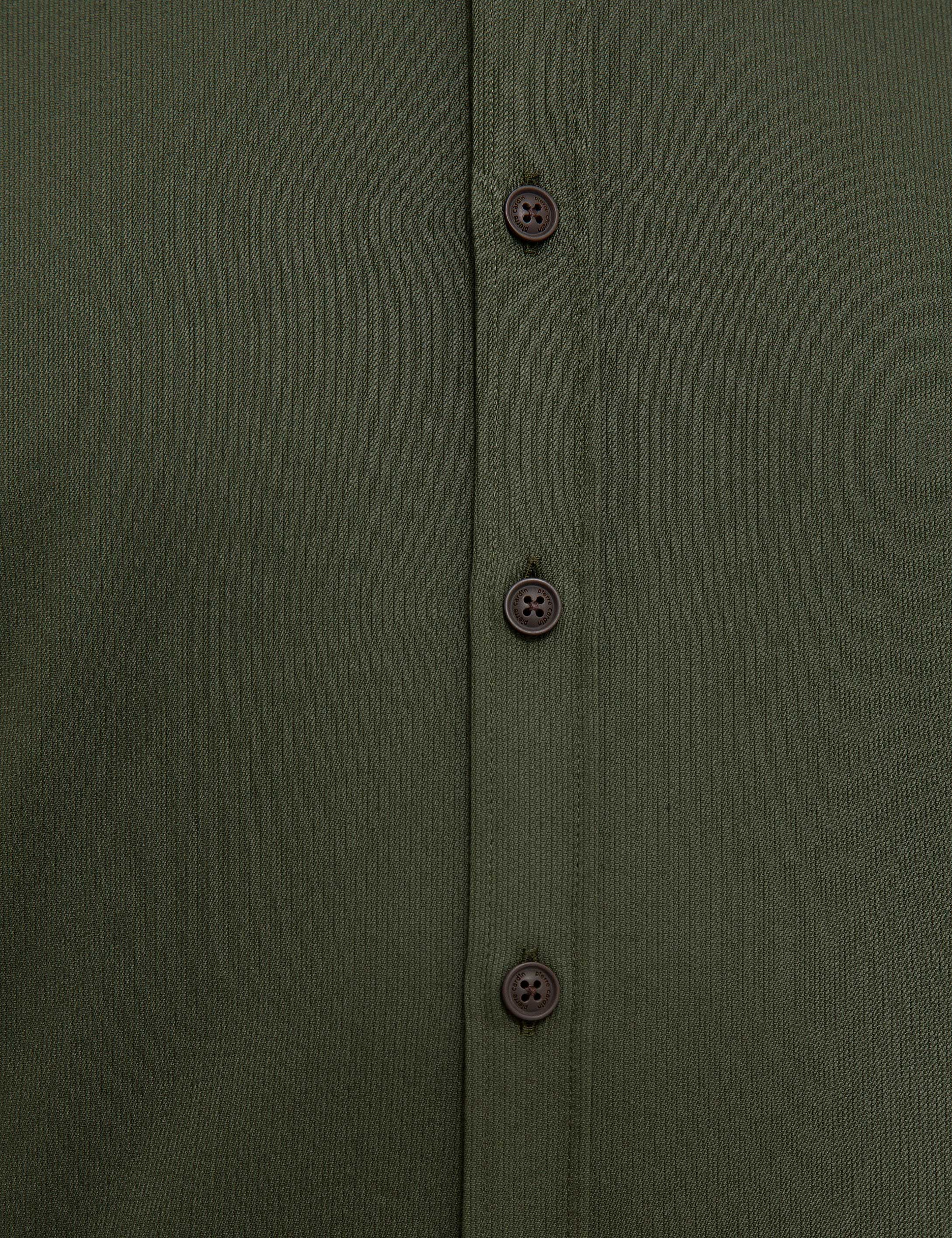 Yeşil Slim Fit Gömlek - Image 6