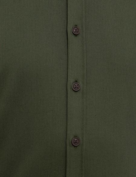 Yeşil Slim Fit Gömlek - 50209610026