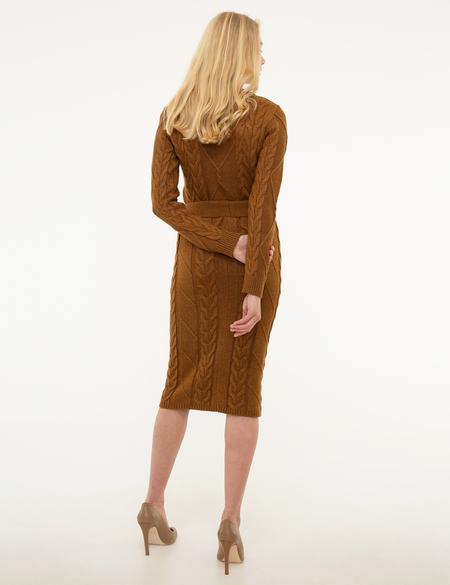 Camel Slim Fit Triko Etek - 50214234033