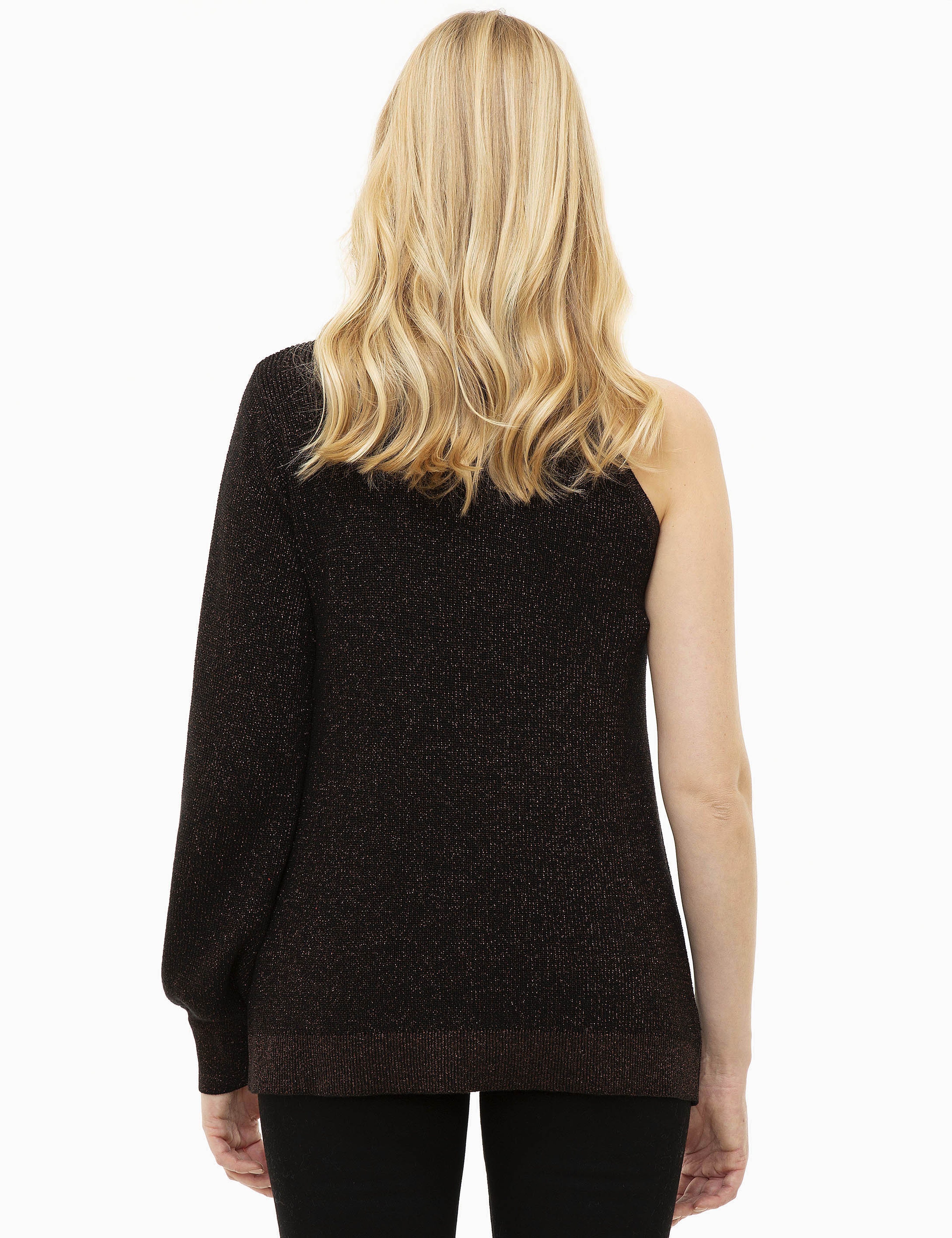 Siyah Slim Fit Kazak - Image 4