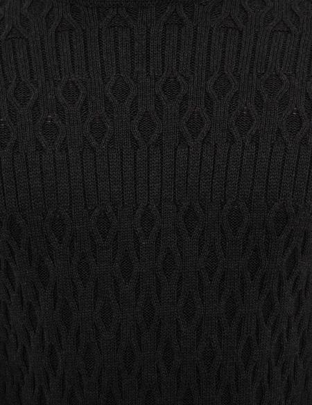 Antrasit Melanj Slim Fit Kazak - 50208932038