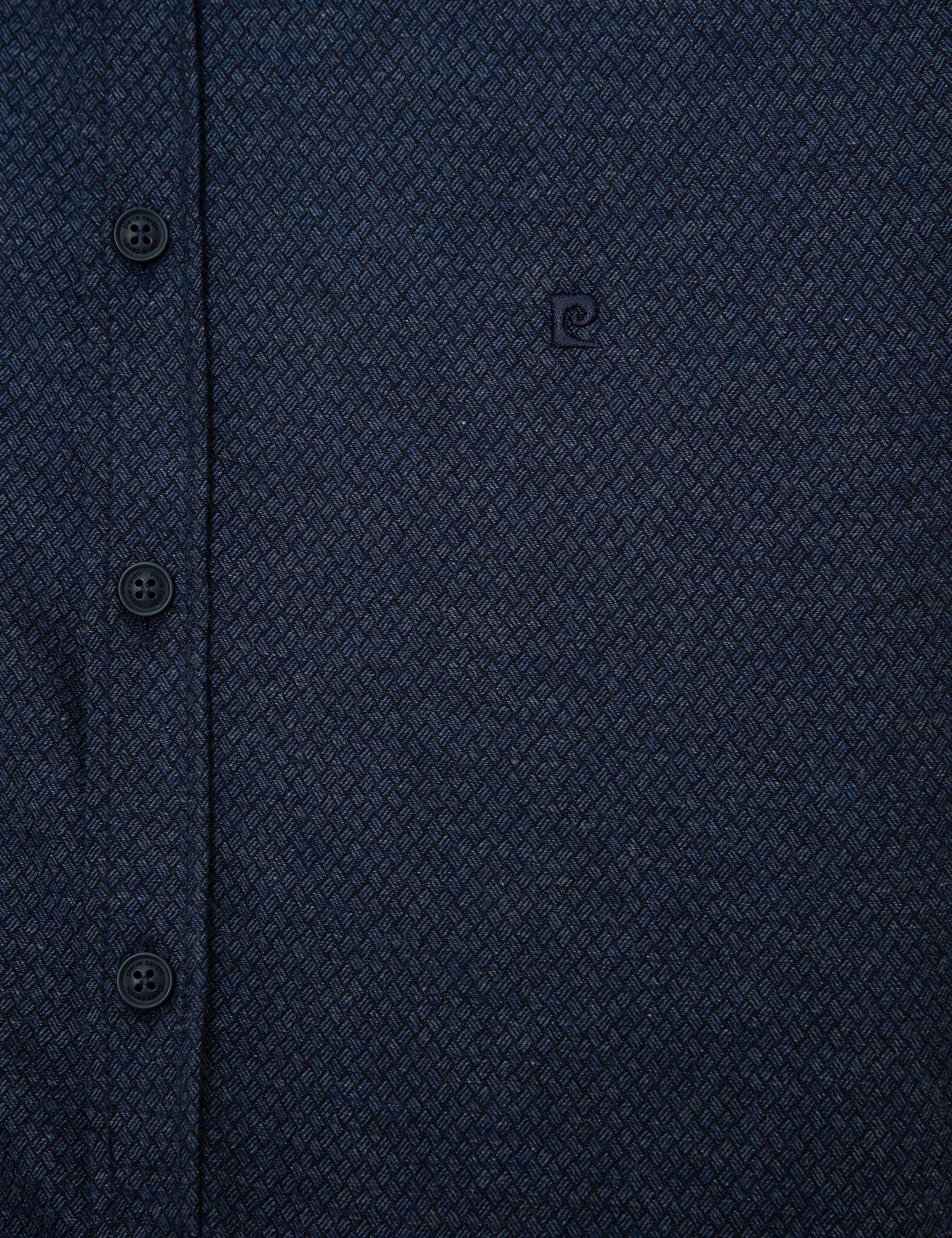 Lacivert Slim Fit Gömlek
