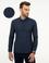 Lacivert Slim Fit Uzun Kollu Gömlek