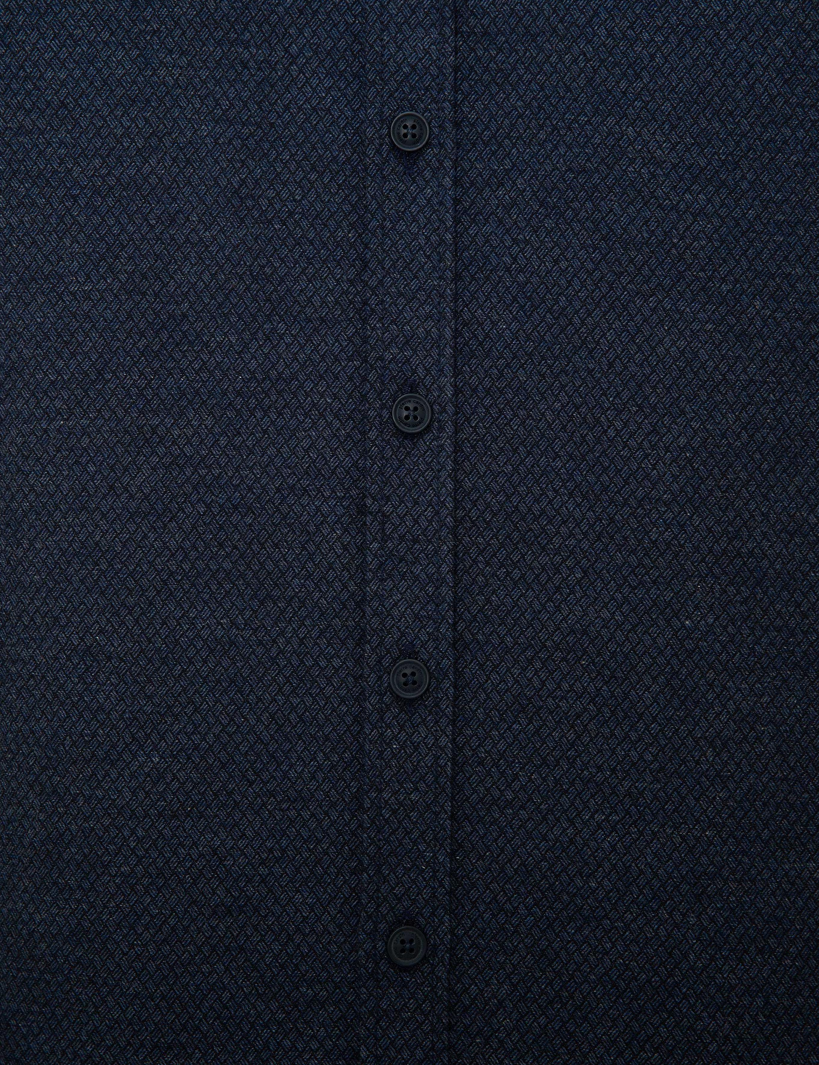 Lacivert Slim Fit Gömlek