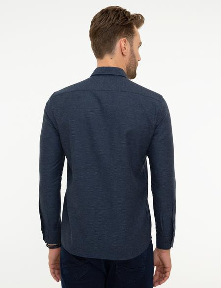 Lacivert Slim Fit Gömlek - 50209597028