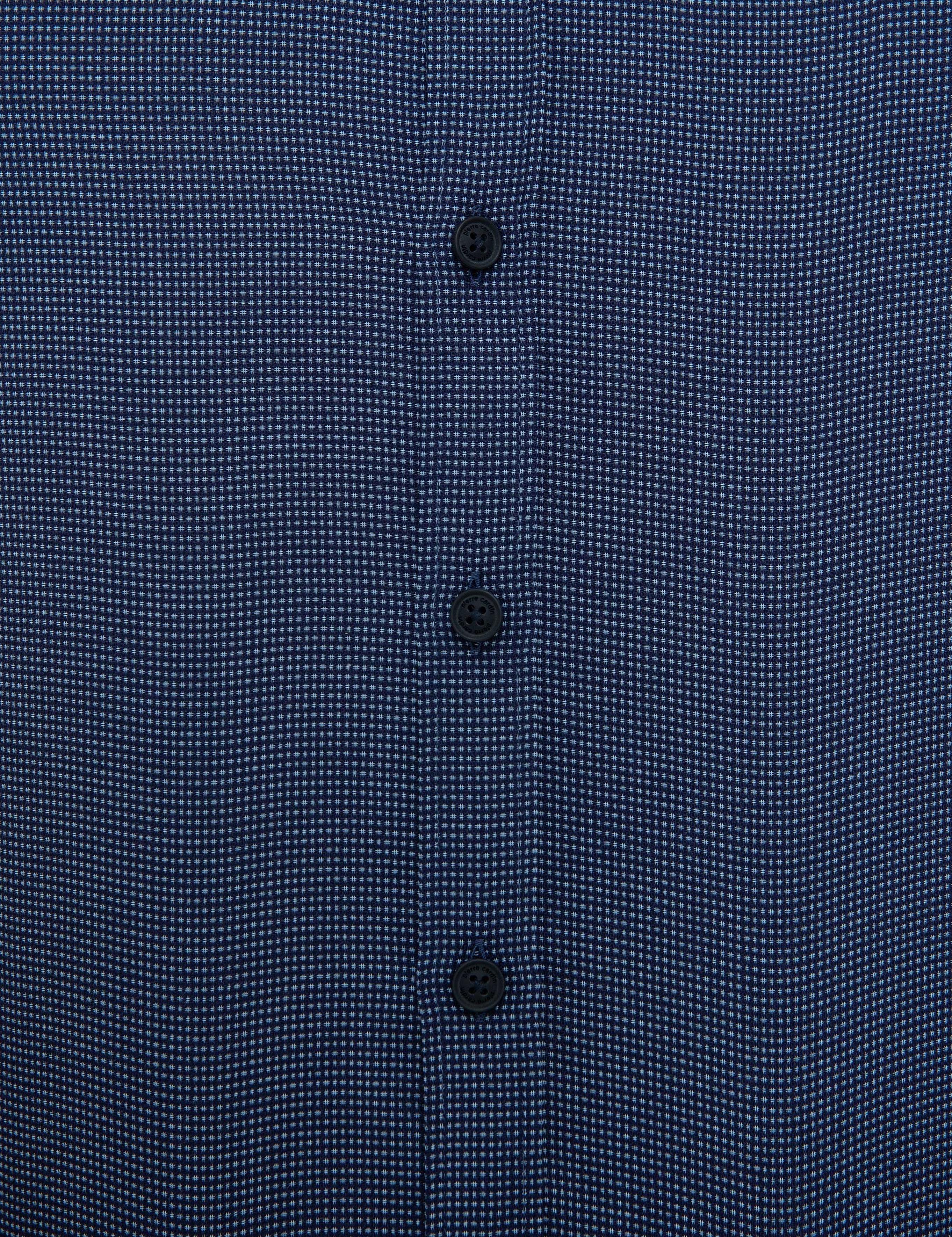 Lacivert Slim Fit Gömlek