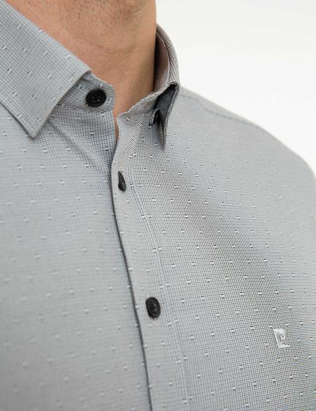 Siyah Slim Fit Uzun Kollu Gömlek - 50209630010