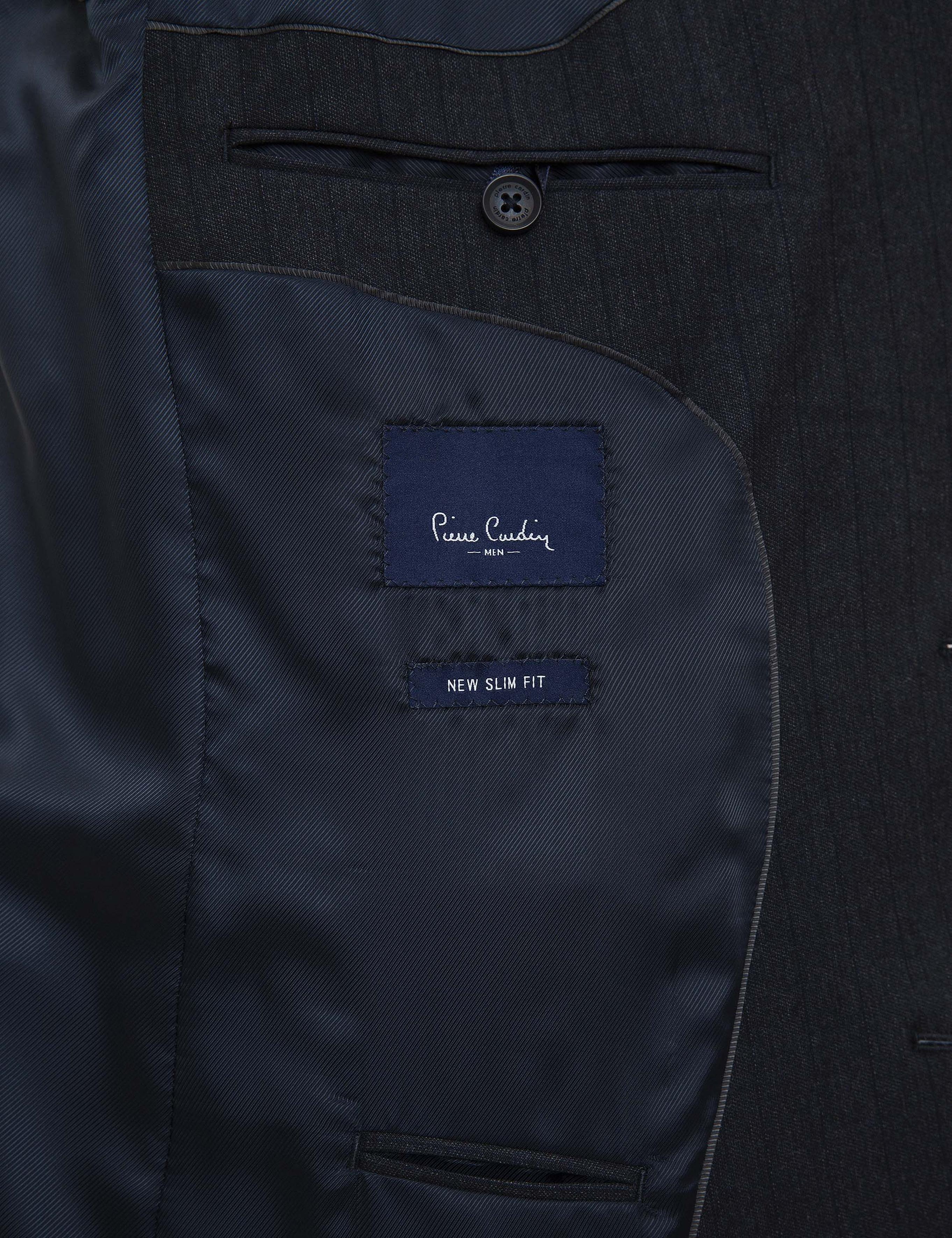 Lacivert Ekstra Slim Fit Takım Elbise