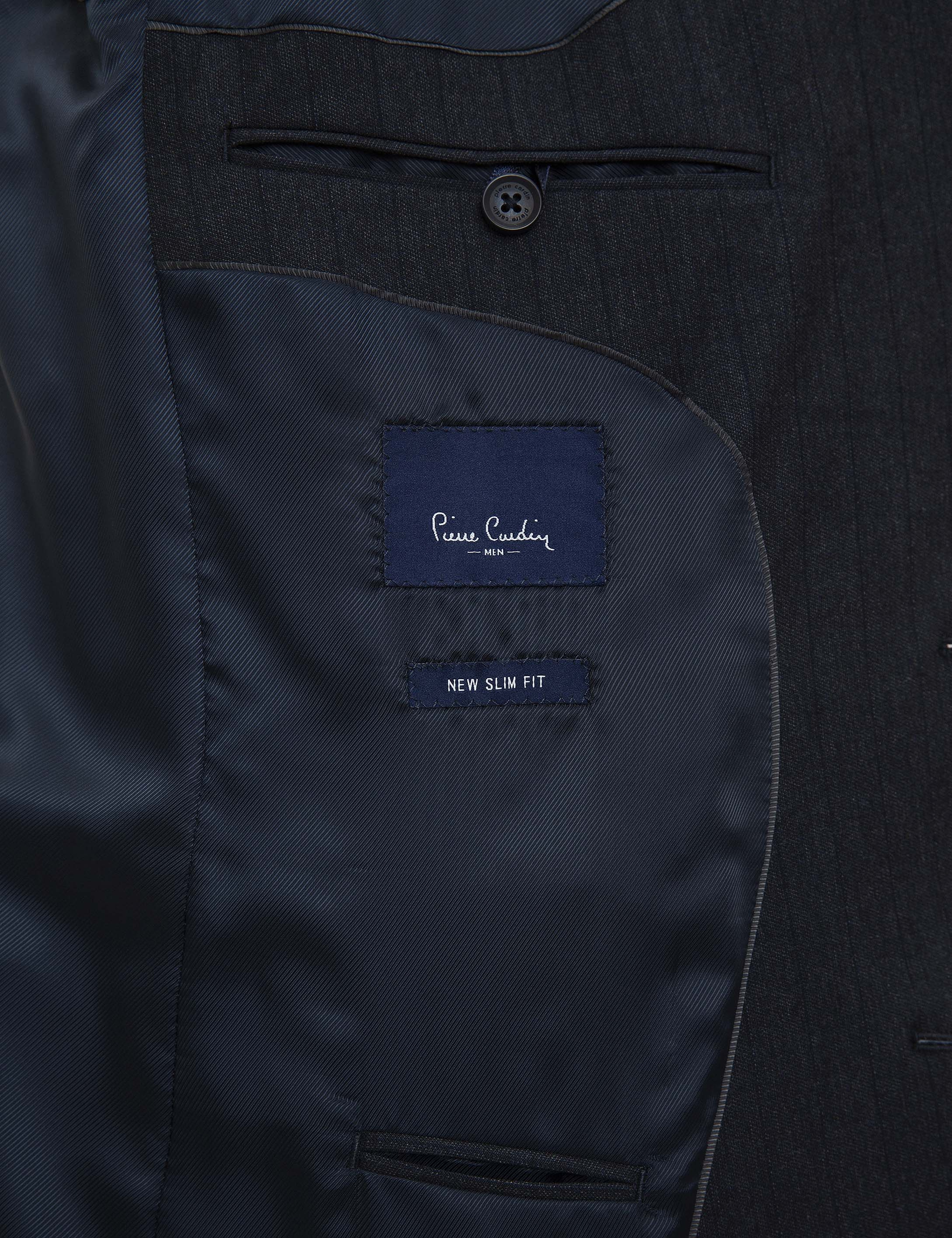Lacivert Ekstra Slim Fit Takım Elbise - Image 6