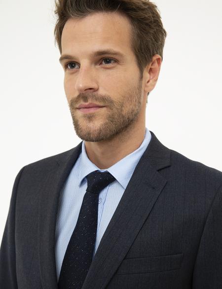 Lacivert Ekstra Slim Fit Takım Elbise - 50210393044