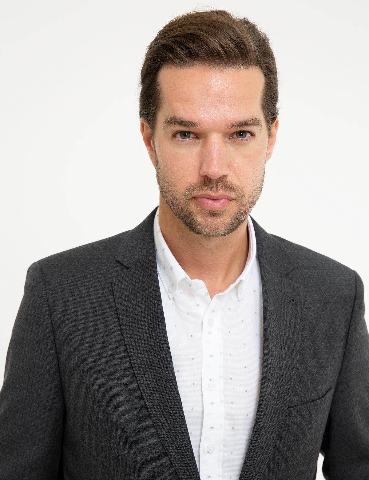 Füme Ex. Slim Fit Takım Elbise - 50210454008