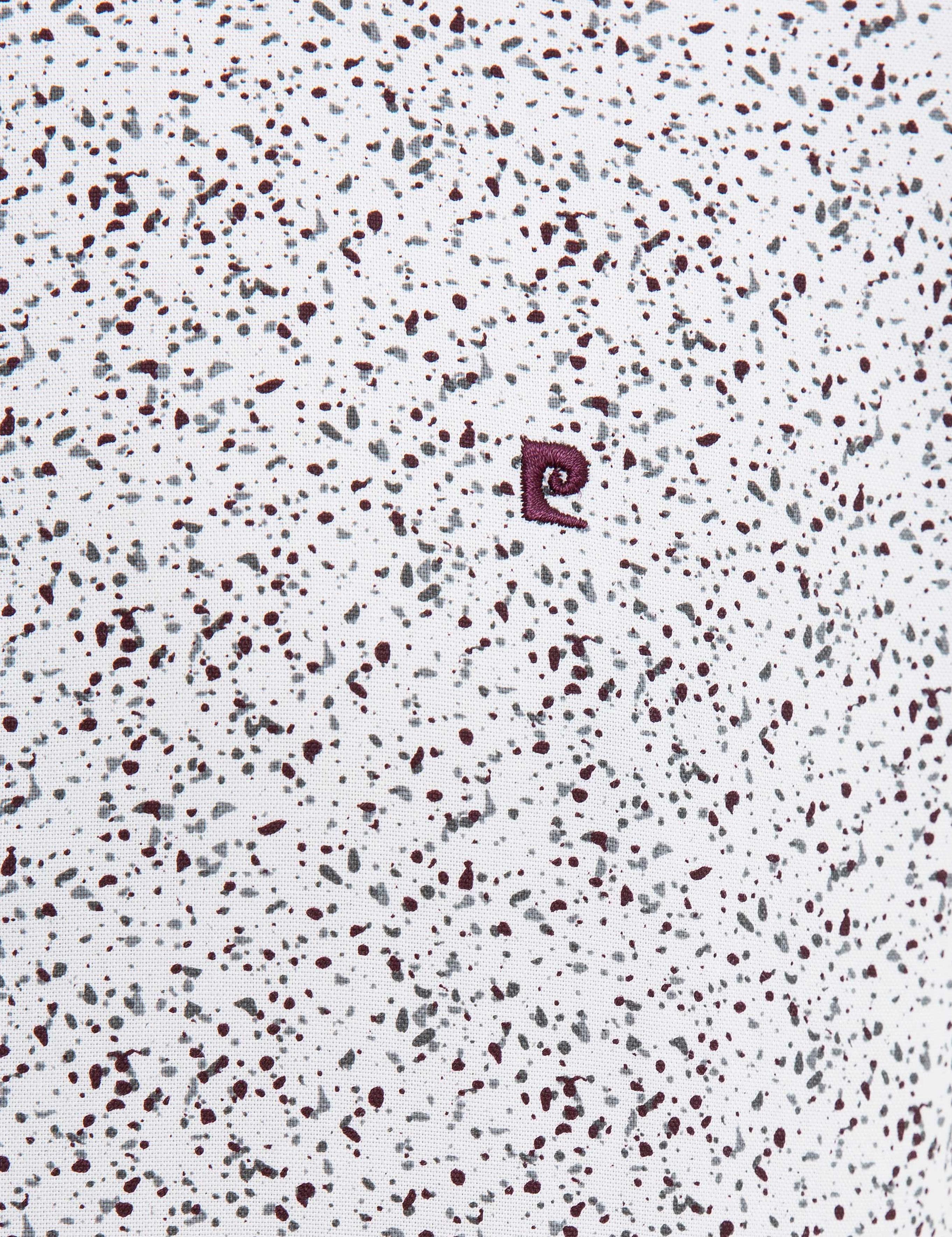 Bordo Slim Fit Gömlek