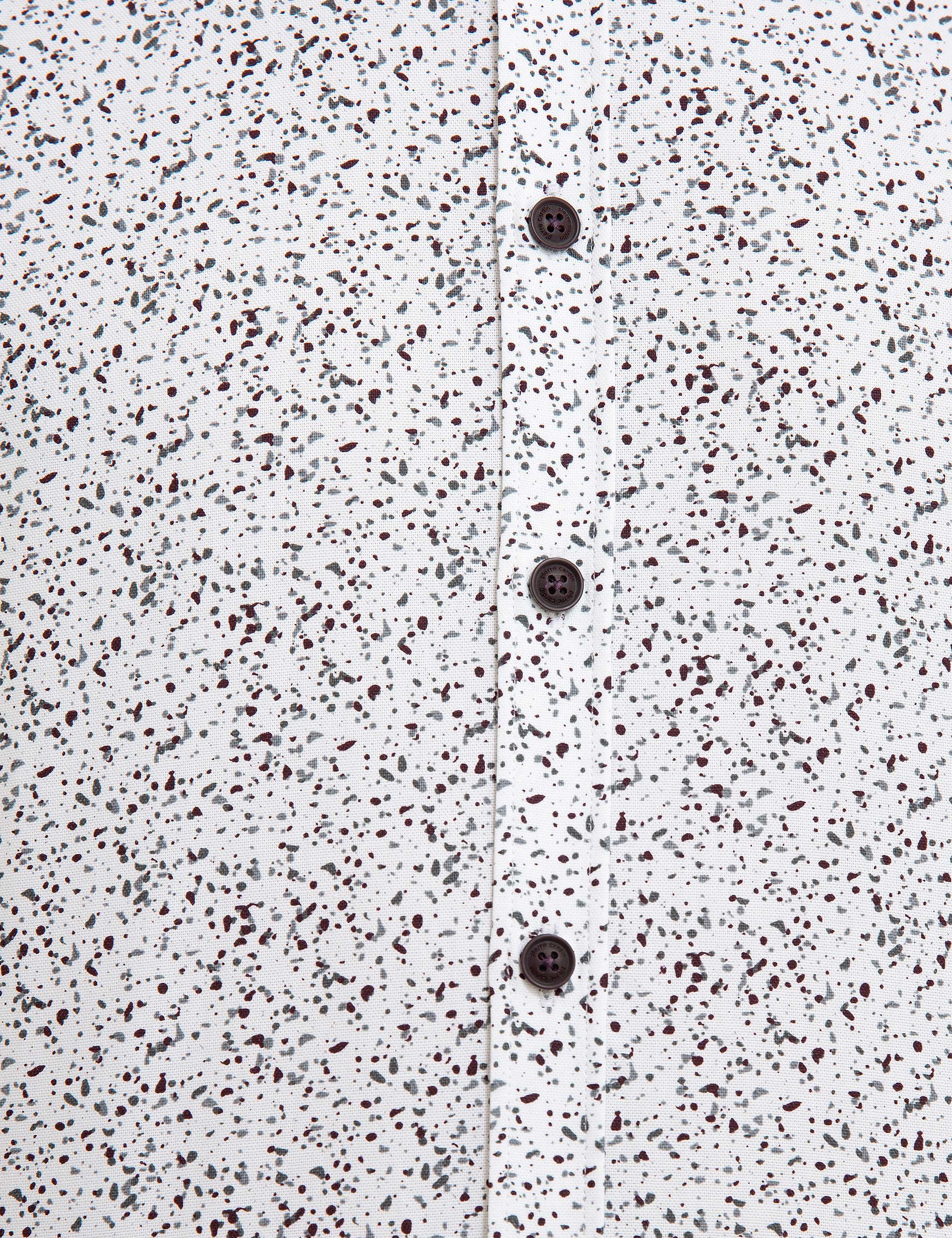 Bordo Slim Fit Gömlek - Image 6