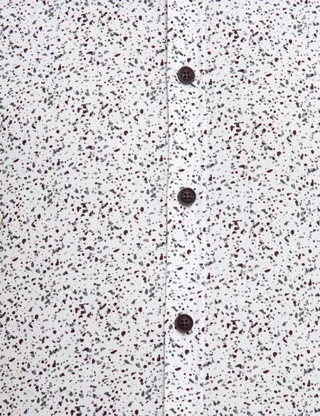 Bordo Slim Fit Gömlek - 50214230010