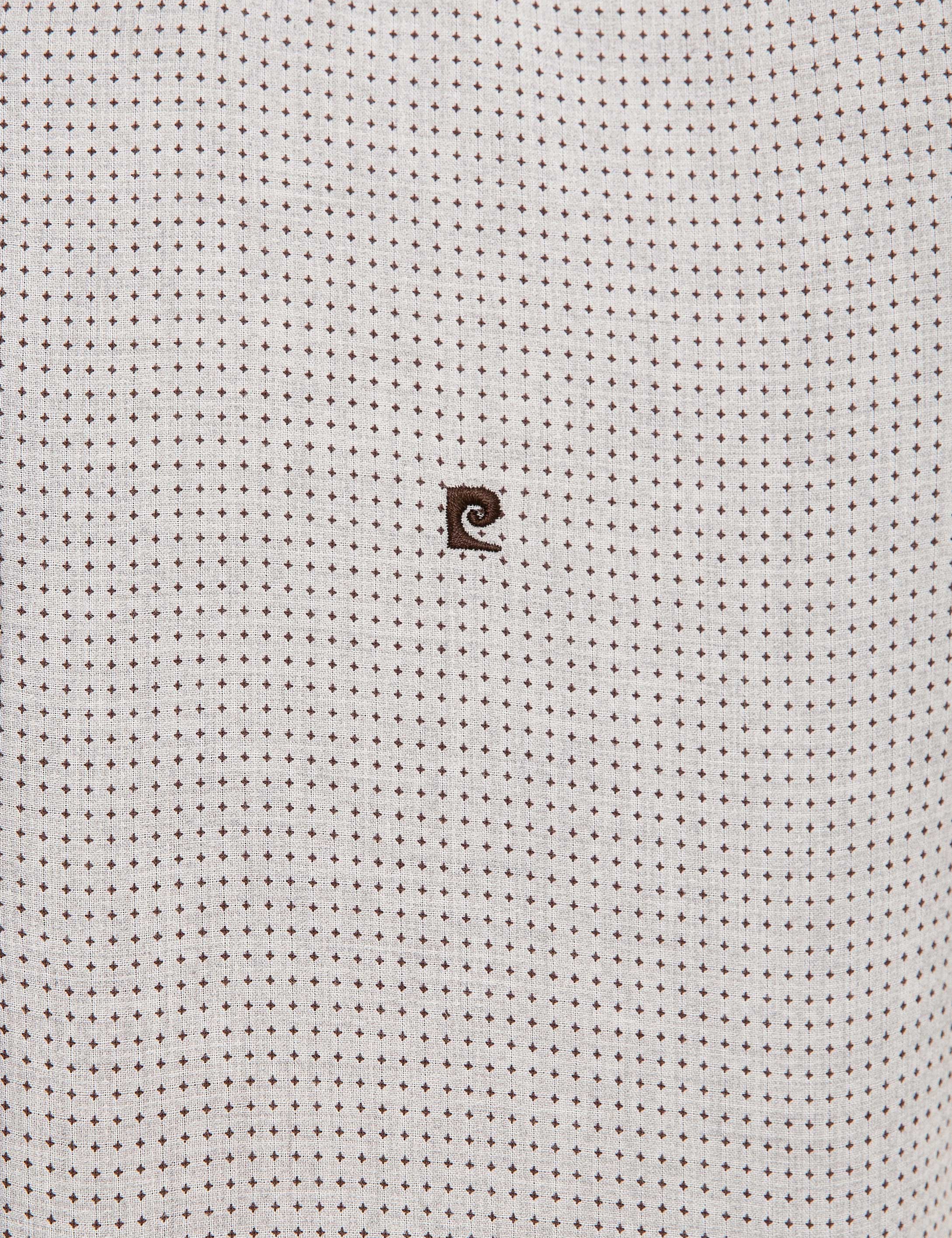 Kahverengi Slim Fit Gömlek - Image 5