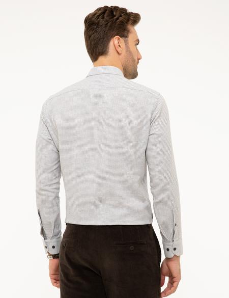 Kahverengi Slim Fit Gömlek - 50209267005