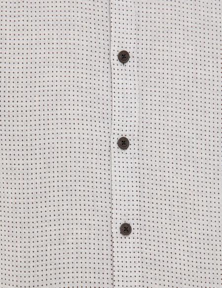 Kahverengi Slim Fit Gömlek - 50209267005