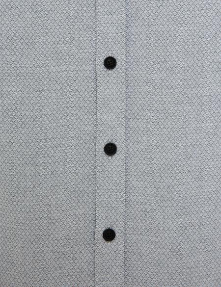 Gri Slim Fit Gömlek - 50209597001