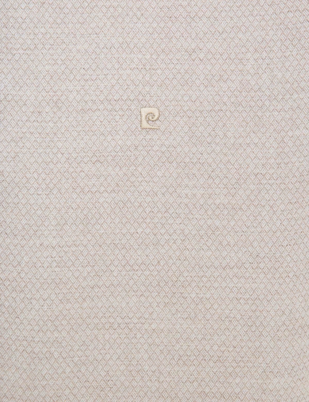 Bej Slim Fit Gömlek - 50209597024